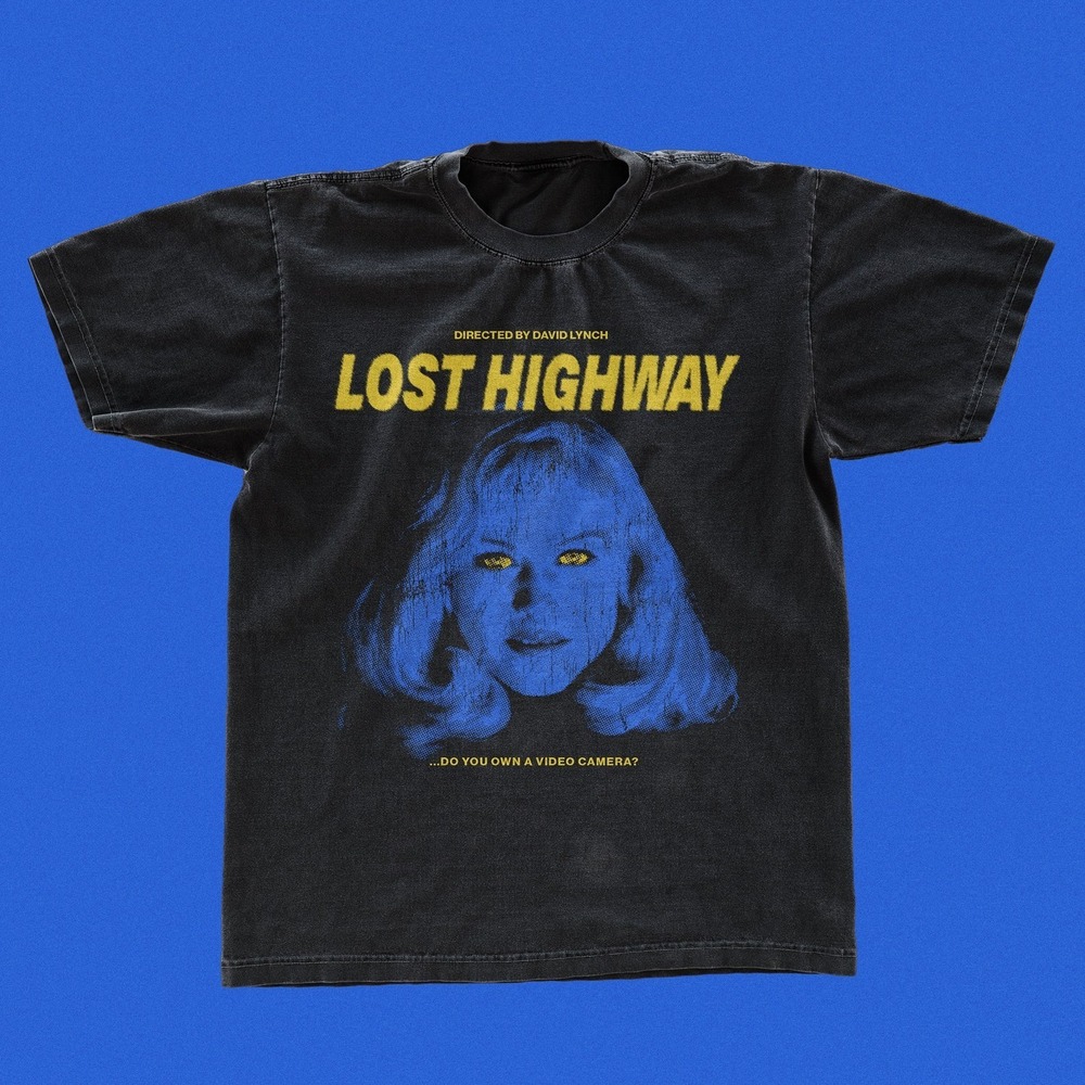 Lost Highway Movie T-shirt, David Lynch Classic Film Tshirt